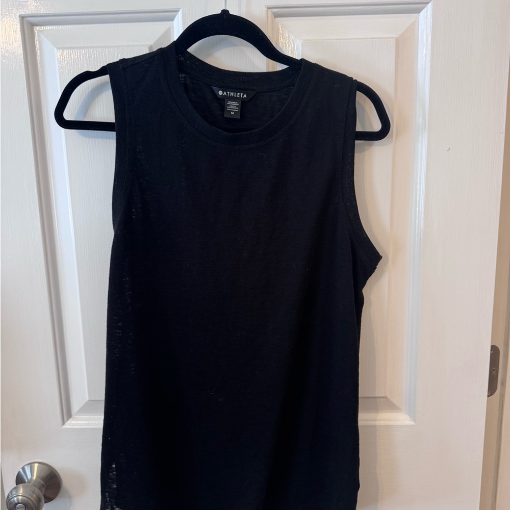 Athleta Women's Black Sleeveless Top